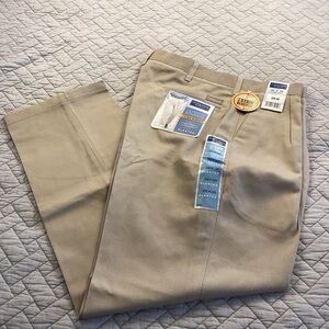 Wrangler Timber Creek NWT Ultimate Khakis Men's Tan Chinos 36x30